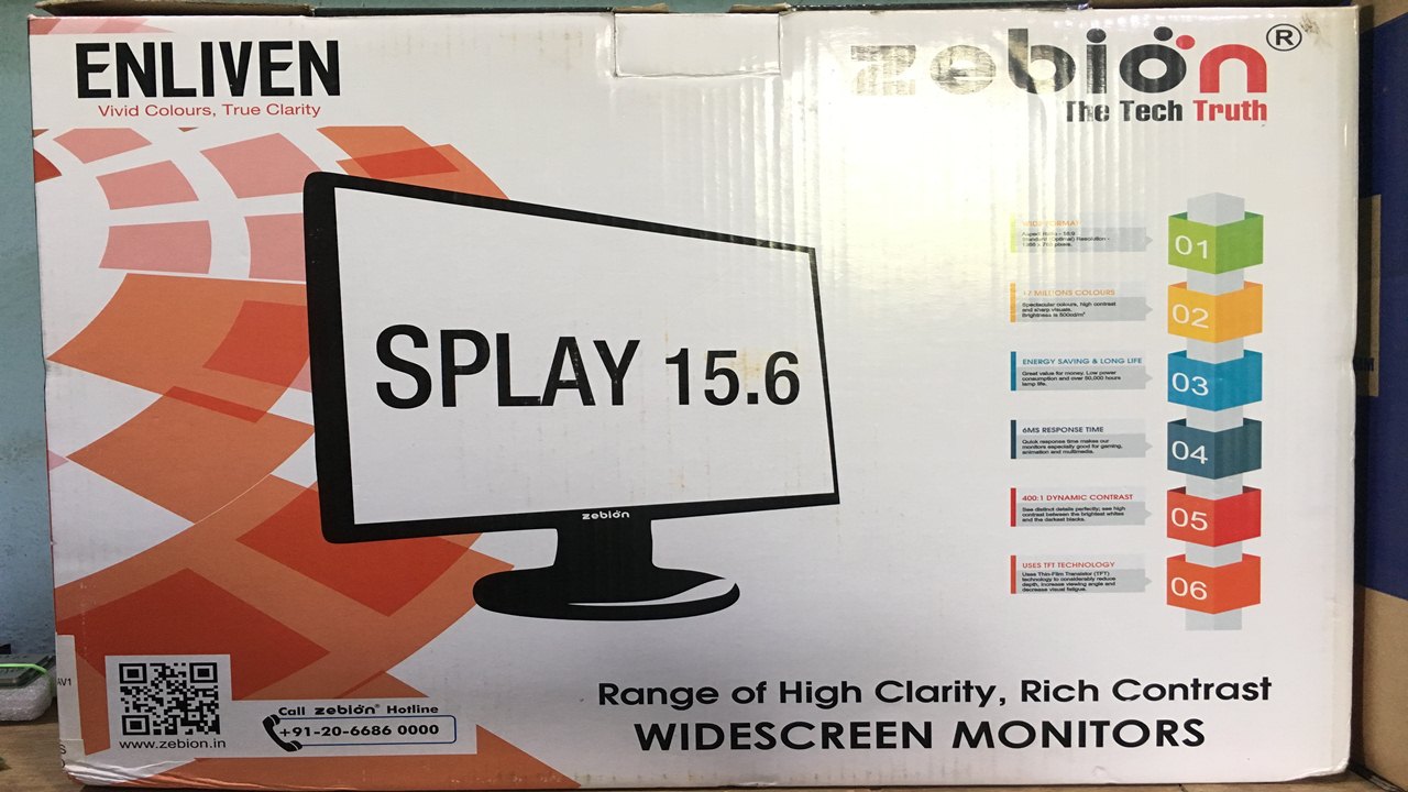 zebion 15.6 led monitor